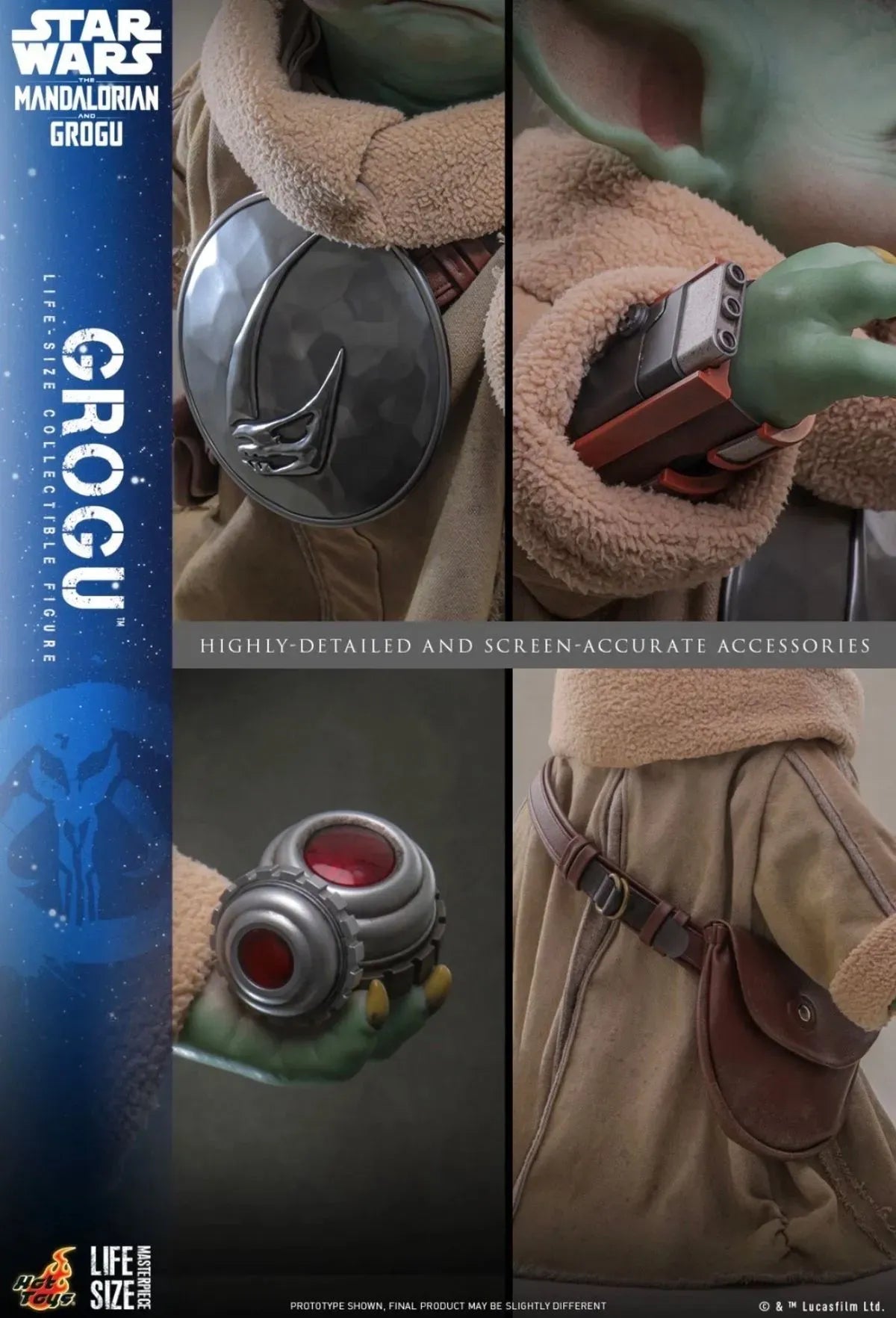 HOT TOYS STAR WARS GROGU LIFE SIZE COLLECTIBLE FIGURE LMS016 PRE-ORDER