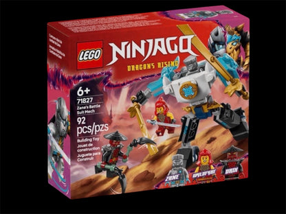 LEGO Ninjaro Zane's Battle Suit Mech Set.