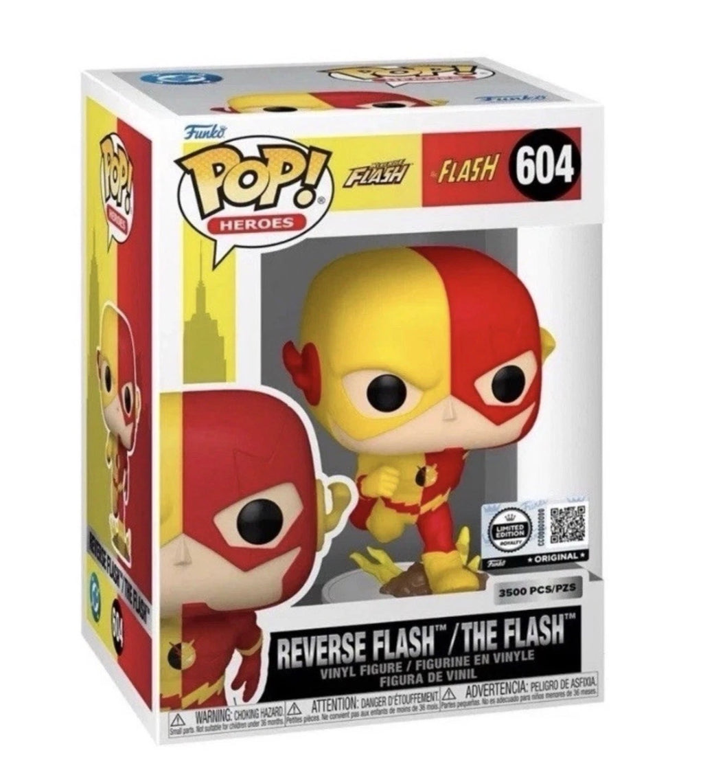 Funko Pop! EXCLUSIVE REVERSE FLASH - THE FLASH 3,500 ROYAL LIMITED EDITION