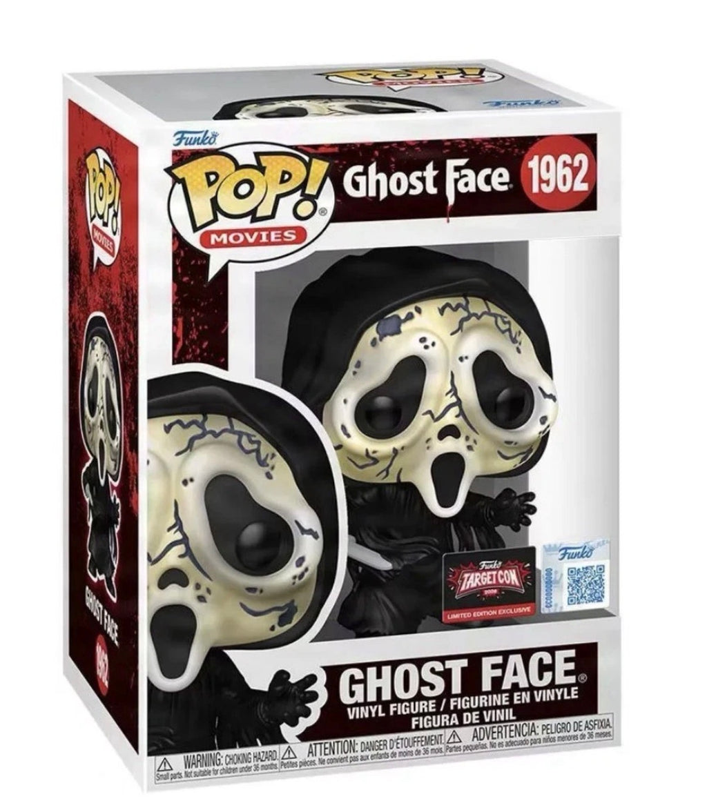 Funko Pop! EXCLUSIVE TARGET CON 2026 GHOST FACE LIMITED EDITION 1962