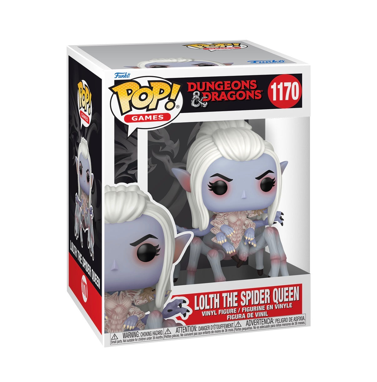 Funko Pop! DUNGEONS & DRAGONS POP PREMIUM THE SPIDER QUEEN LOITH 1170