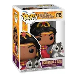 FUNKO POP! THE HUNCHBACK OF NOTRE DAME - ESMERALDA & DJALI  1735