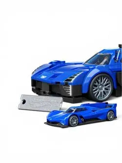 MATTEL HOT WHEELS BRICK SHOP ELITE SERIES - CADILLAC PROJECT GTP HYPER CAR.