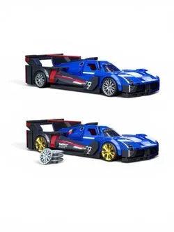 MATTEL HOT WHEELS BRICK SHOP ELITE SERIES - CADILLAC PROJECT GTP HYPER CAR.