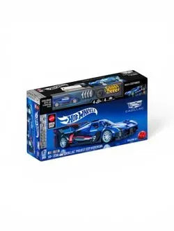 MATTEL HOT WHEELS BRICK SHOP ELITE SERIES - CADILLAC PROJECT GTP HYPER CAR.