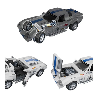 MATTEL HOT WHEELS BRICK SHOP ELITE SERIES - CORVETTE GRAND SPORT NEW