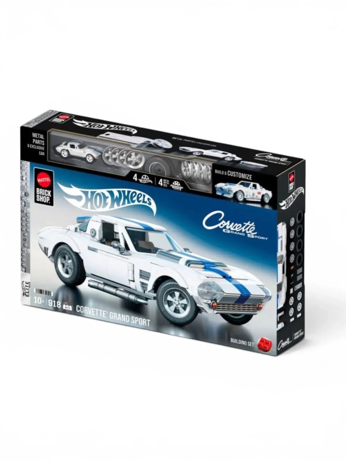 MATTEL HOT WHEELS BRICK SHOP ELITE SERIES - CORVETTE GRAND SPORT NEW