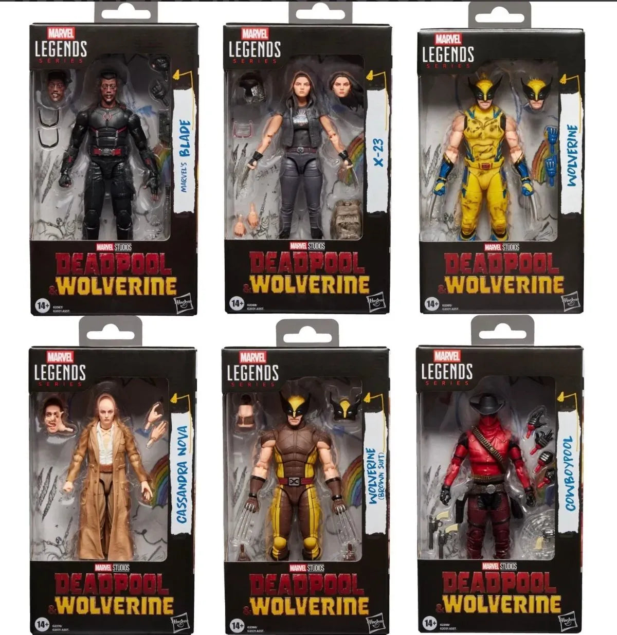 MARVEL LEGENDS DEADPOOL & WOLVERINE X-23