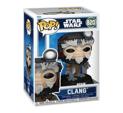 FUNKO POP! STAR WARS CLANG WITH HEAD SET  820