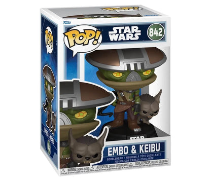 FUNKO POP! STAR WARS BUDDY EMBO & KEIBU  842