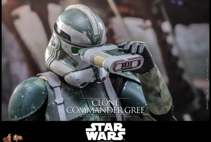 HOT TOYS SIXTH SCALE CLONE COMMANDER GREE MMS877 PRE-ORDER