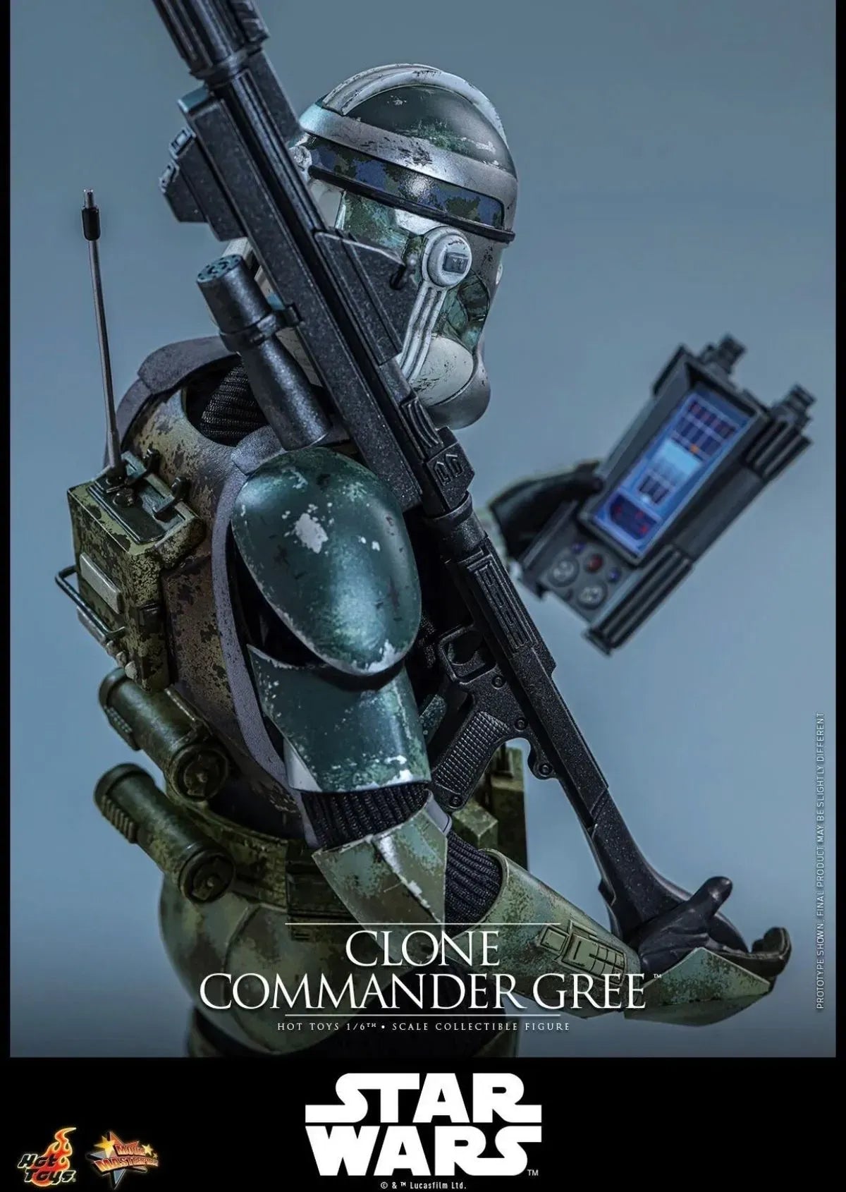 HOT TOYS SIXTH SCALE CLONE COMMANDER GREE MMS877 PRE-ORDER