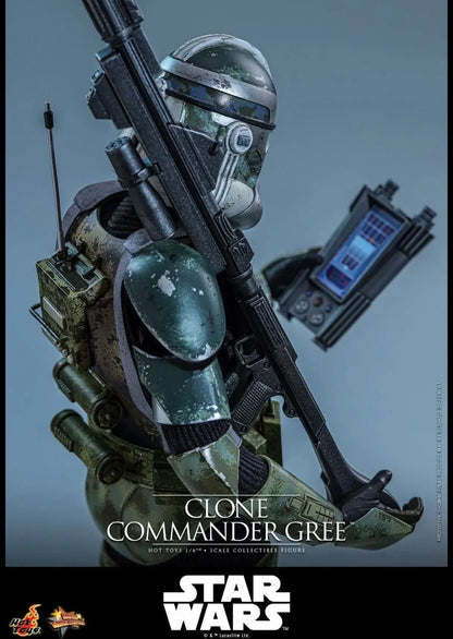 HOT TOYS SIXTH SCALE CLONE COMMANDER GREE MMS877 PRE-ORDER