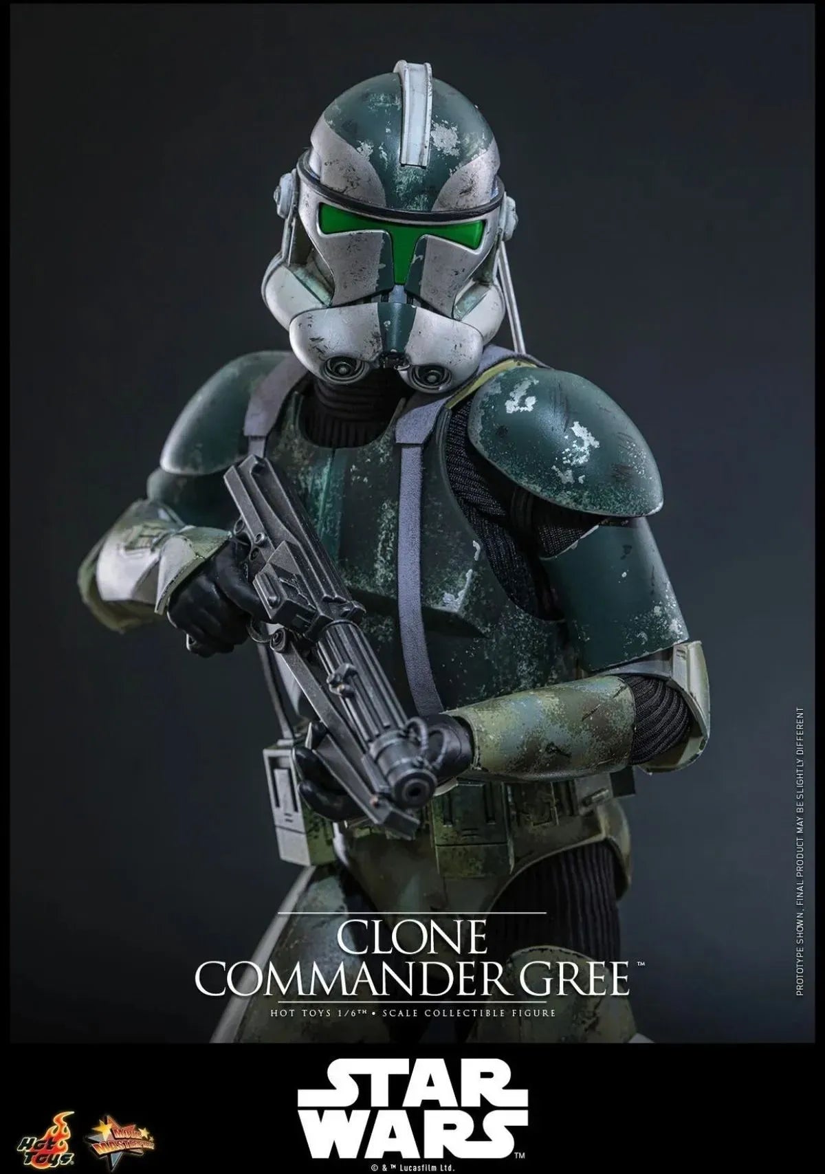 HOT TOYS SIXTH SCALE CLONE COMMANDER GREE MMS877 PRE-ORDER