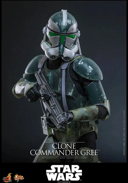 HOT TOYS SIXTH SCALE CLONE COMMANDER GREE MMS877 PRE-ORDER