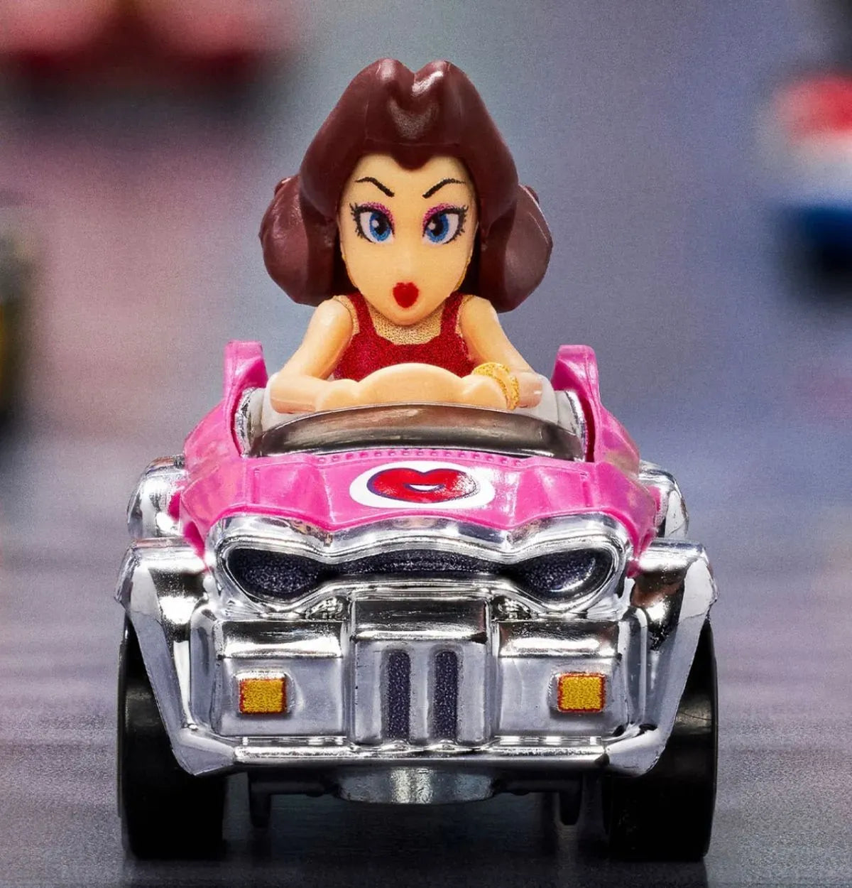 Mattel Exclusive Hot Wheels Mario Kart - Pauline Vehicle.