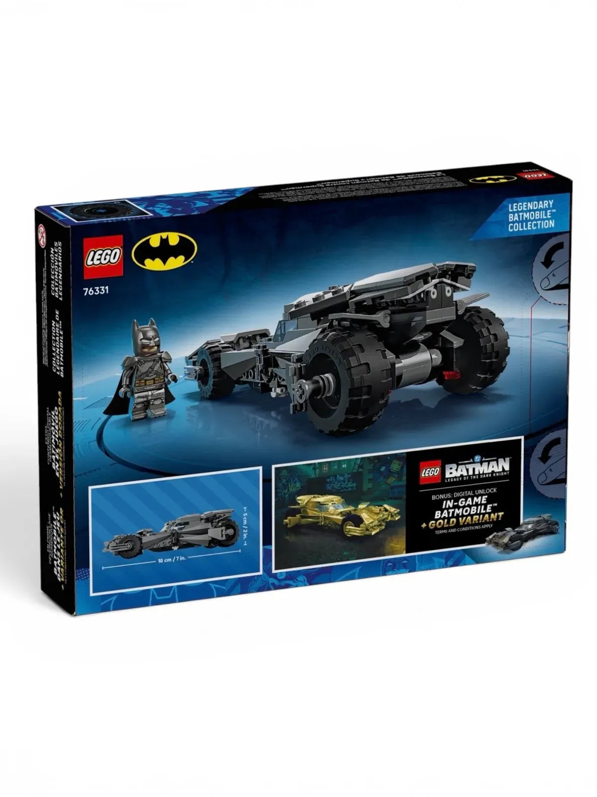 LEGO BATMAN NEW LOGO 2026 - BATMAN v SUPERMAN BATMOBILE 76331