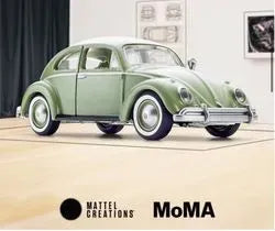 MATTEL HOT WHEELS CREATIONS EXCLUSIVE DESIGN MoMA VW BEETLE TYPE 1  JGV38