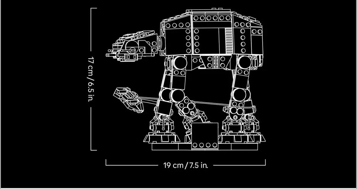 LEGO AT-AT BATTLE OF THE HOTH BUILDING SET 75440