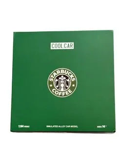 COOL CAR 1:64 LIMITED EDITION  STARBUCKS COFFEE VW CAMPER VAN & CONTAINER SET. (Copy)