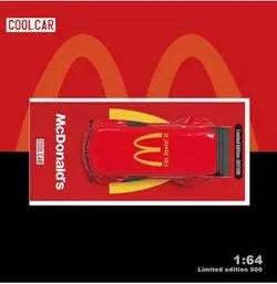 COOL CAR 1:64 LIMITED EDITION  McDONALDS VW CAMPER VAN & CONTAINER SET.