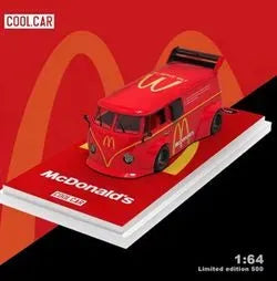 COOL CAR 1:64 LIMITED EDITION  McDONALDS VW CAMPER VAN & CONTAINER SET.