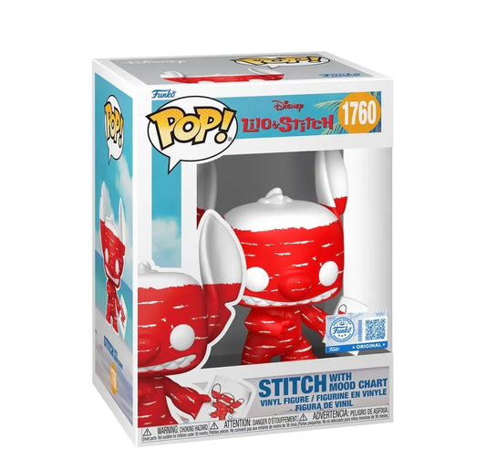 FUNKO POP! EXCLUSIVE DISNEY LILO & STITCH WITH MOOD CHART 1760.