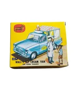 CORGI TOYS WALL'S ICE CREAM VAN FORD THAMS VAN 447