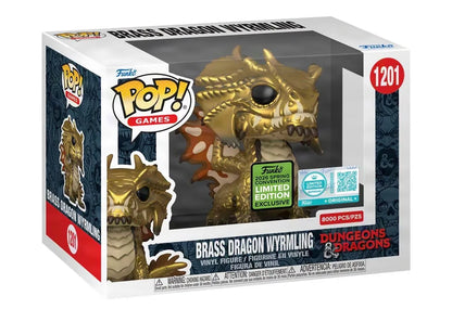 FUNCO POP! LIMITED EDITION SUPREME BRASS DRAGON WYRMLING  1201