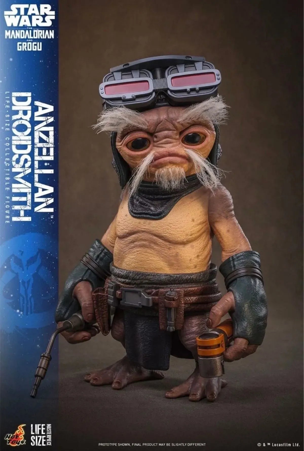 HOT TOYS STAR WARS LIFE SIZE FIGURE ANZELLAN DROIDSMITH LMS017 PRE-ORDER