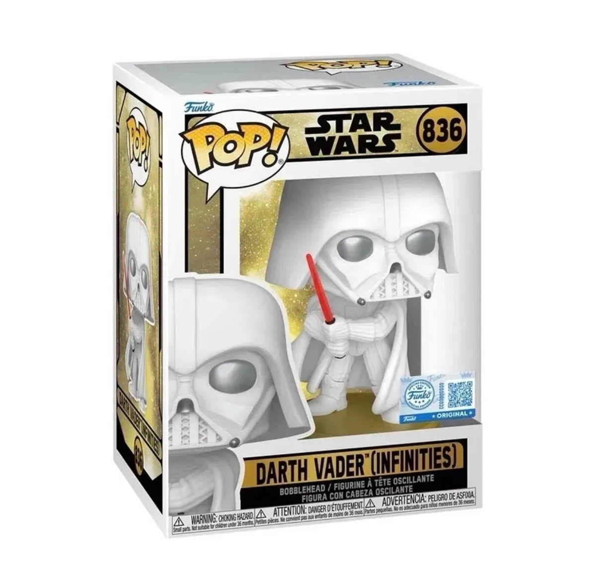 FUNKO POP! STAR WARS EXCLUSIVE DARTH VADER (INFINITIES) 836