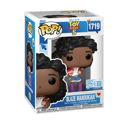 FUNKO POP! TOY STORY 5 EXCLUSIVE BLAZE MANOUKIAN 1719