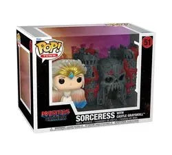 FUNKO POP! MASTERS OF THE UNIVERSE SORCERESS WITH CASTLE GRAYSKULL  (LIVE ACTION)  PRE ORDER