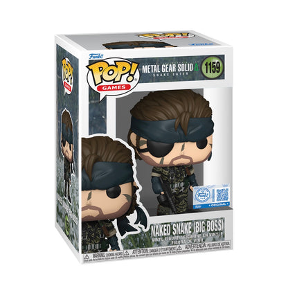 Funko Pop EXCLUSIVE MGS NAKED SNAKE BIG BOSS 1159