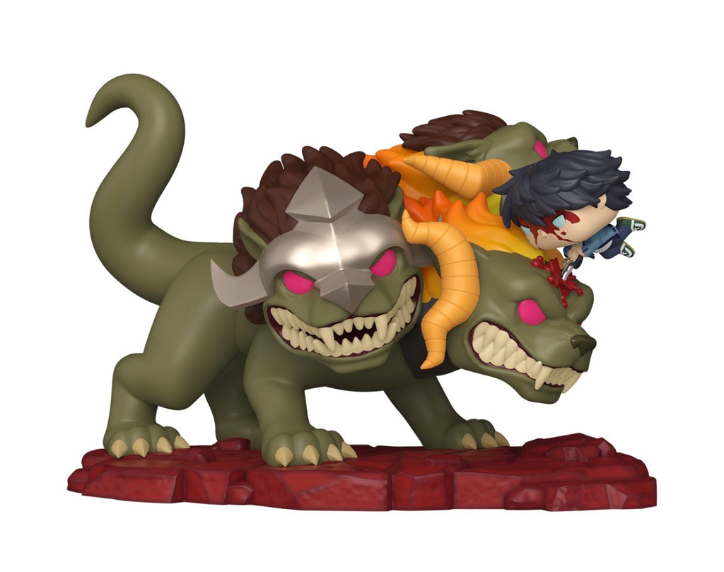 Funko Pop! DELUXE SUNG JINWOO VS CERBERUS.