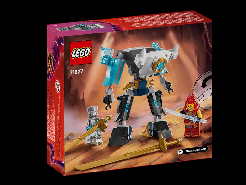 LEGO Ninjaro Zane's Battle Suit Mech Set.