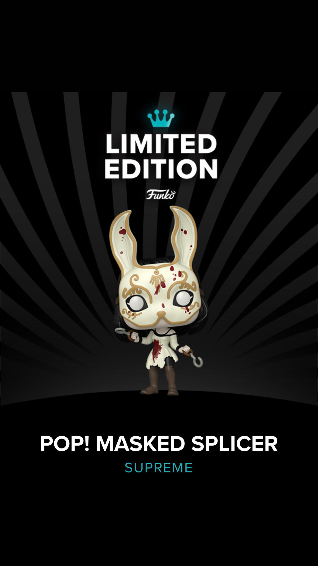 FUNKO POP! Bioshock Masked Splicer Supreme 9500pc 1196 Exclusive Release