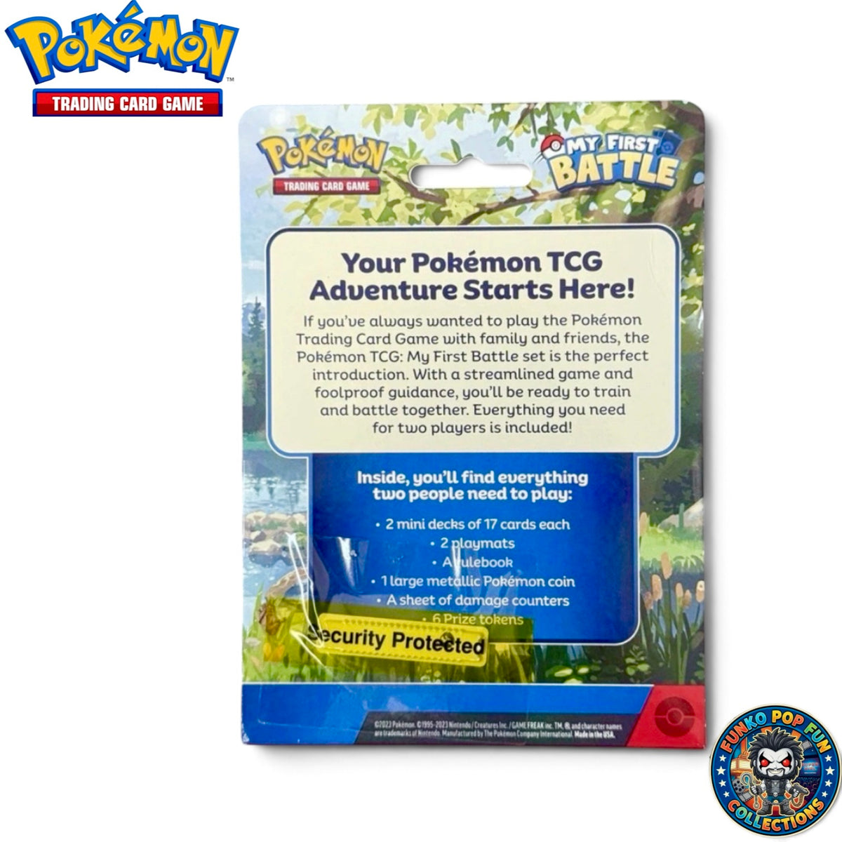 Pokemon My First Battle Set Charmander & Squirtle Sealed