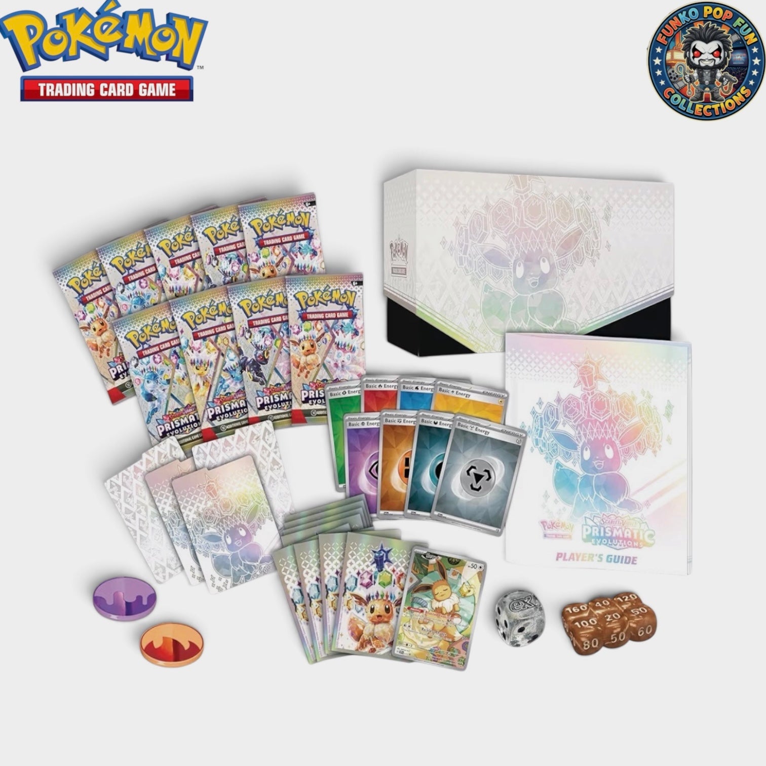 Pokémon TCG - Prismatic Evolutions Elite Trainer Box ETB.