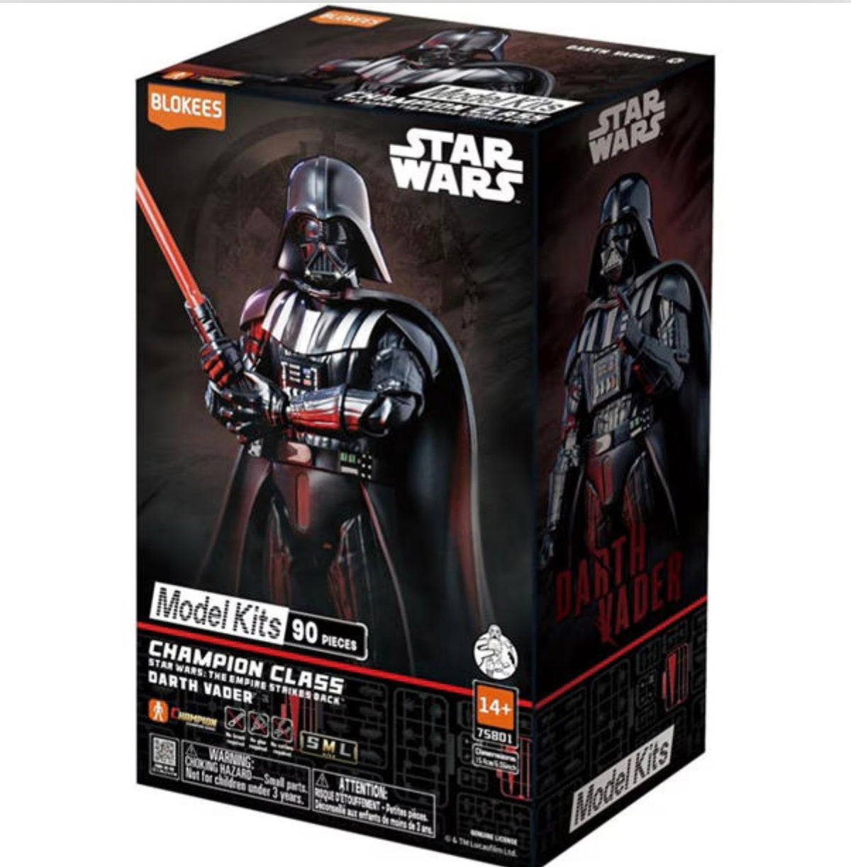 New Season Blokees Star Wars Champion Class Darth Vader Model Kit.