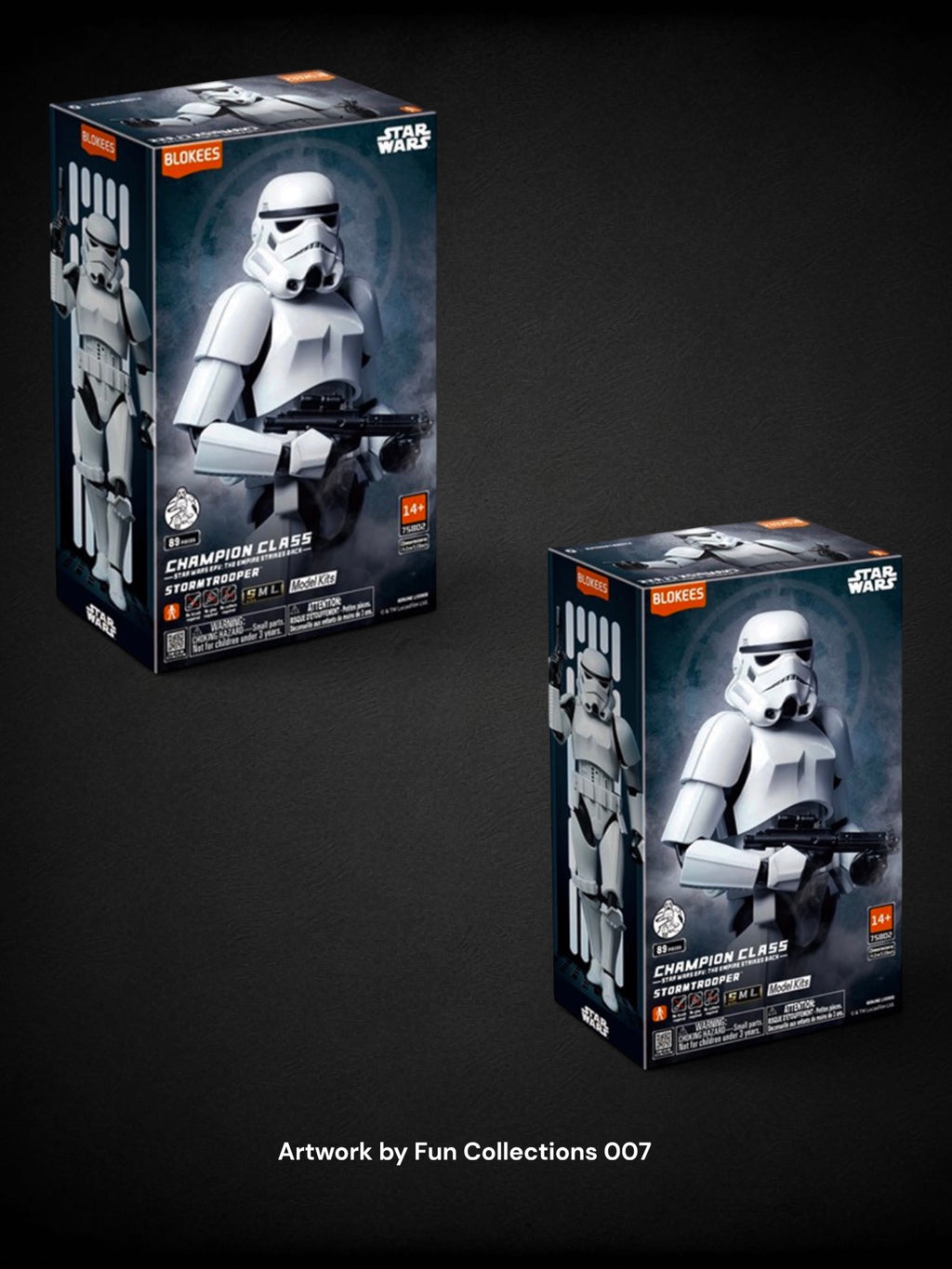 New Star Wars Blokees Stormtrooper Model Figure.