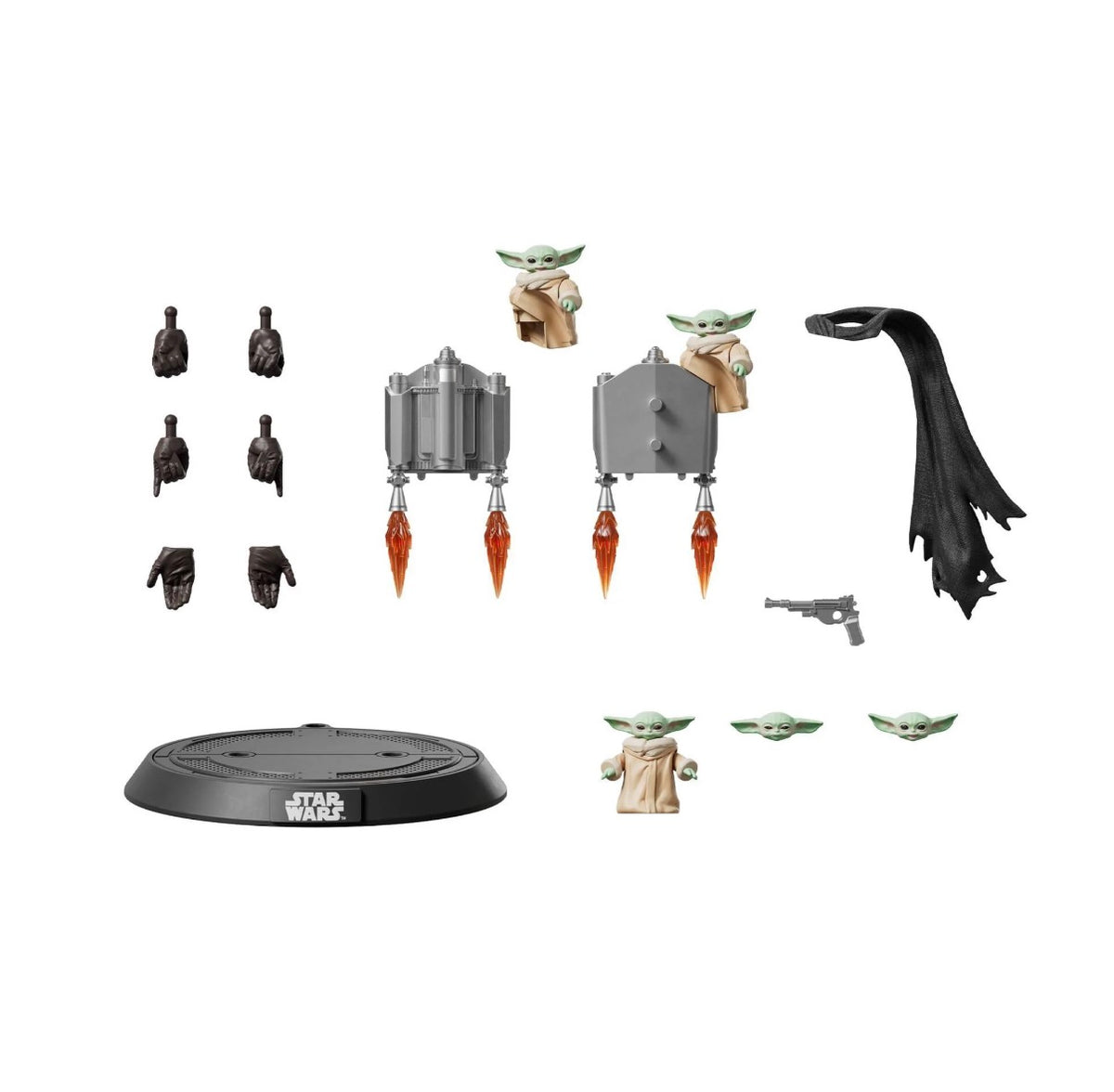 New Season Blokees Star Wars The Mandalorian Champion Class 05 Din Djarin & Grogu Model Kit.