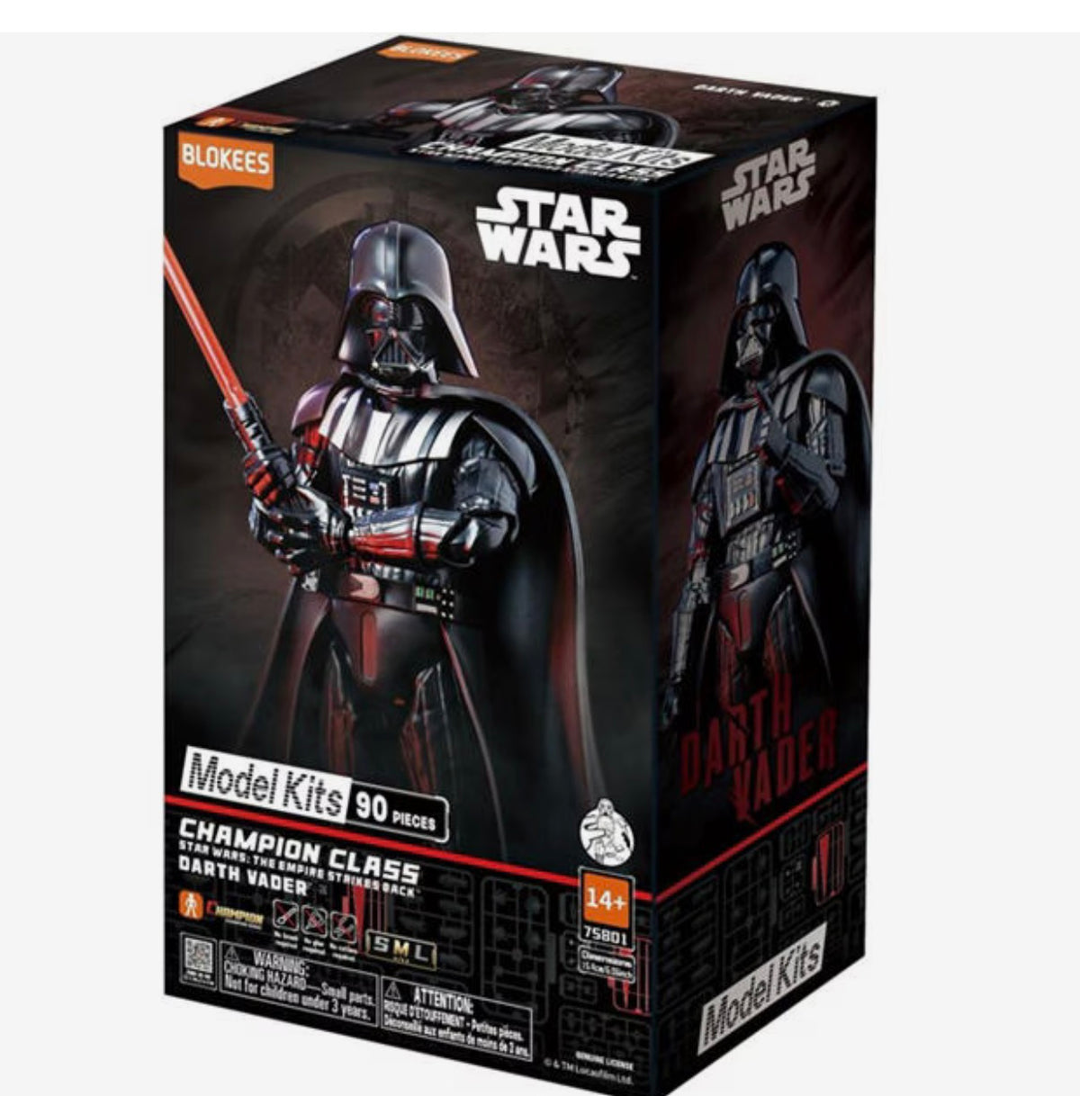 New Season Blokees Star Wars Champion Class Darth Vader Model Kit.