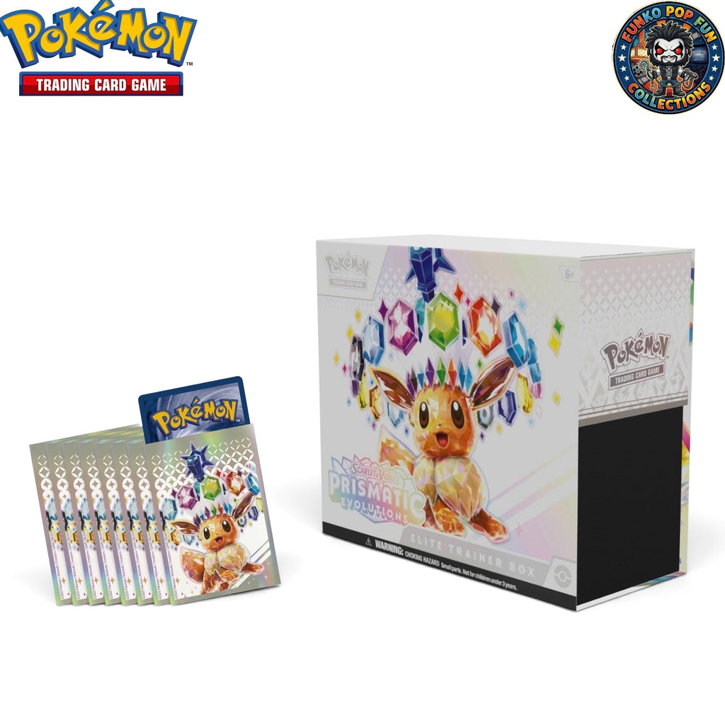 Pokemon TCG Prismatic Evolutions Center Elite Trainer Box Pre-Sale New Sealed.
