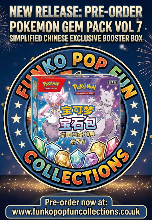 PRE ORDER Pokemon Gem Pack Vol 7 Simplified Chinese Exclusive Booster Box Factory Sealed Due 06/11/26.
