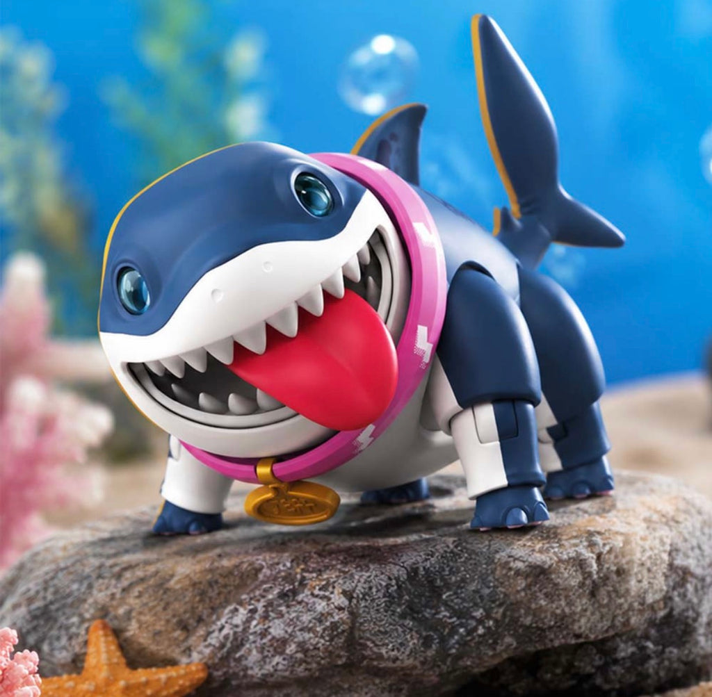 Blokees Marvel Rivals Champion Class Jeff the Land Shark.