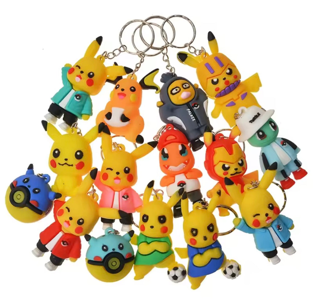 Pokemon Pikachu Blind Box Action Figure Keychain.