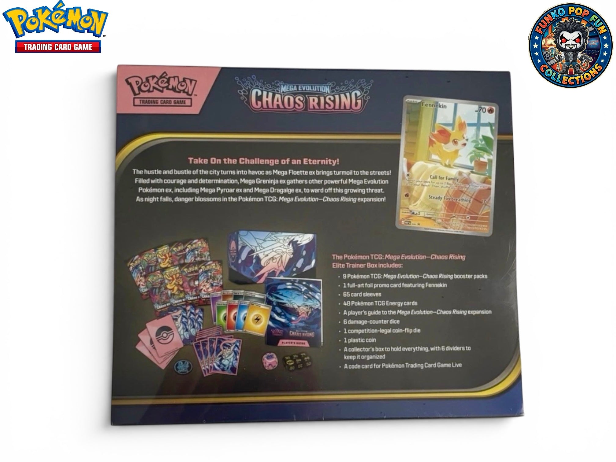 Pokémon Chaos Rising ETB Elite Trainer Box New Factory Sealed.
