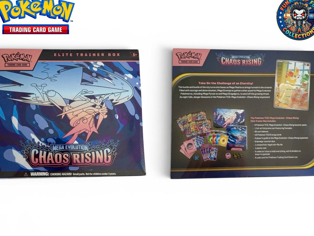 Pokémon Chaos Rising ETB Elite Trainer Box New Factory Sealed.