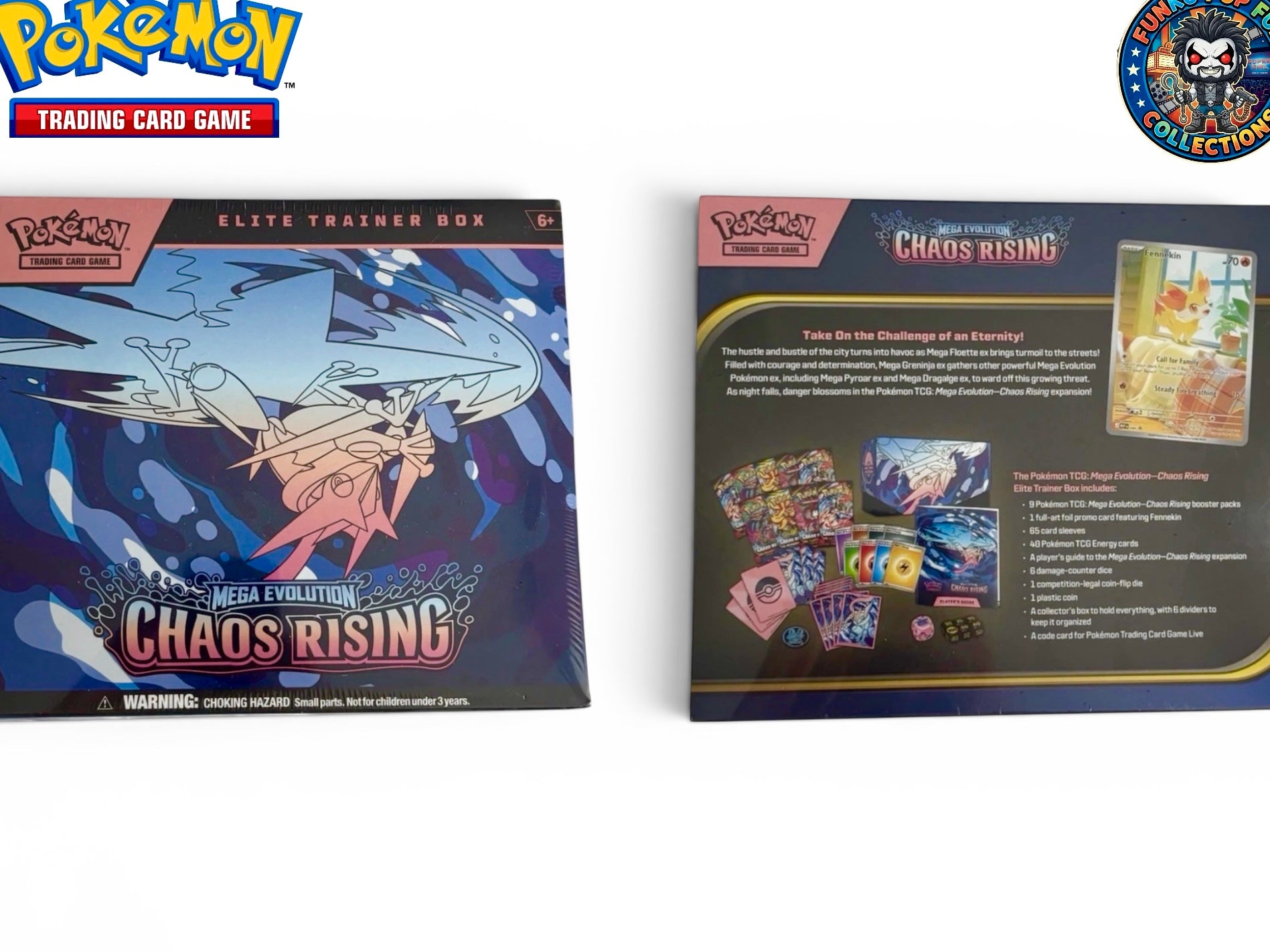 Pokémon Chaos Rising ETB Elite Trainer Box New Factory Sealed.